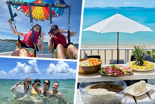 沖縄,パラセーリング