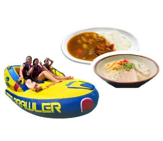 マリンアクティビティ+お食事の画像